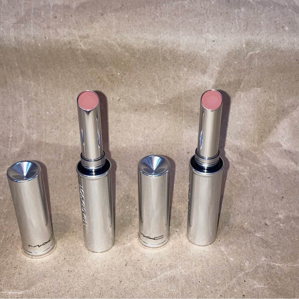 2 x Mac Locked Kiss lipsticks